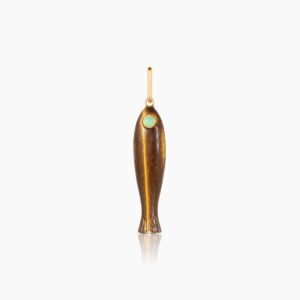 Fortuna Tigers Eye Charm